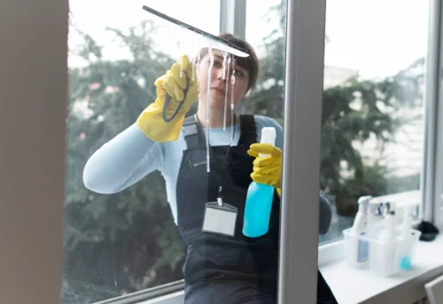 Nettoyage de vitres intérieures et extérieures à Pleaux